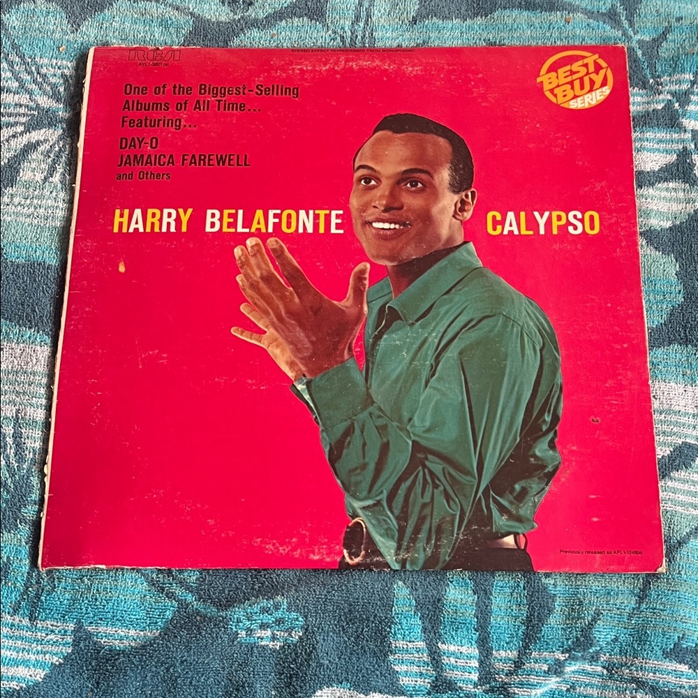 Harry Belafonte Calypso Vinyl Record